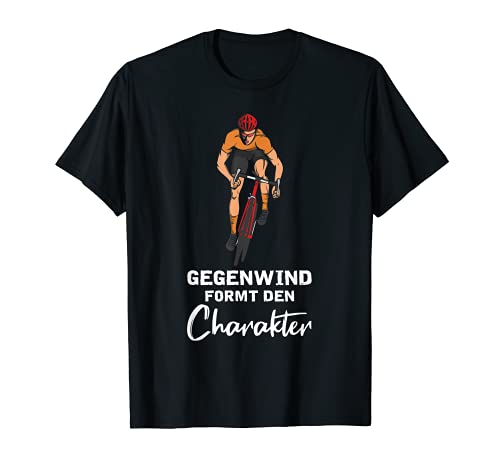 Ciclismo de bicicleta | texto en alemán | bicicleta de carreras profesional deporte Camiseta