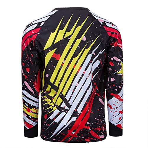 Ciclismo Jersey de los hombres de la bici de montaña del motocross Jersey largo MTB camiseta