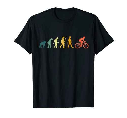 Ciclismo Retro Evolution Ciclismo Desarrollo Bicicleta de carreras Camiseta