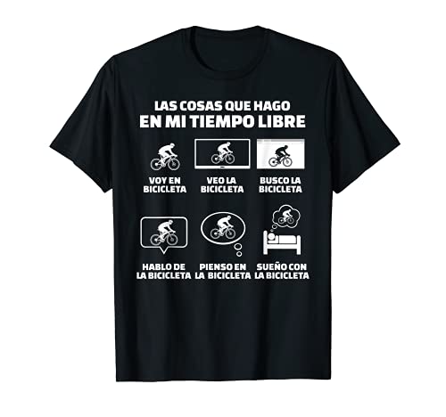 Ciclista Ciclismo Bicicleta Divertida Camiseta