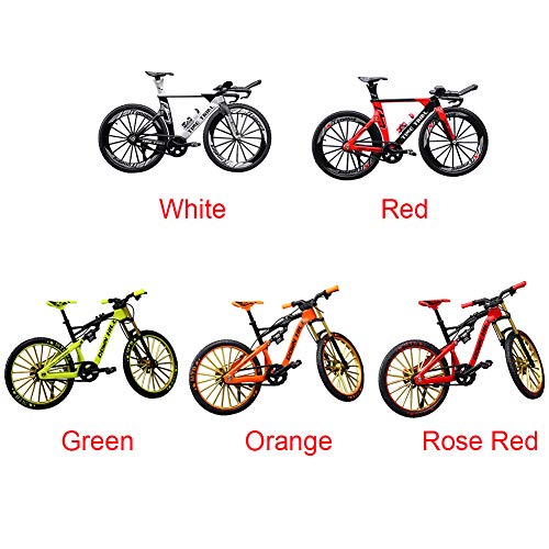 Cicony Mini Finger Bikes 1:10 Finger Mountain Bikes Miniatura Metal Toys para Colección