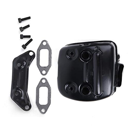 Cikonielf Juego De Juntas De Perno De Silenciador Profesional Accesorios Prácticos para Motosierras Aptos para Husqvarna 372 365 362 371 XP Motosierra Eléctrica