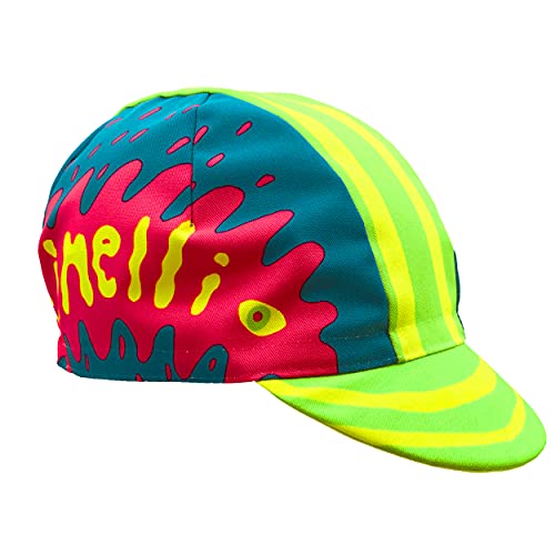 Cinelli Ana Benaroya Gorra de Ciclismo, Unisex, Serpiente, Talla única