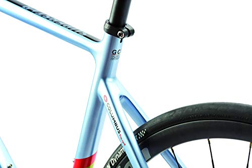 Cinelli Bicicleta de Carretera Unisex Superstar Disc, Azul, Talla L