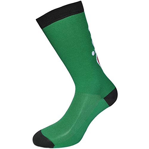 Cinelli Calcetines Ciao Unisex, Verde, M/L