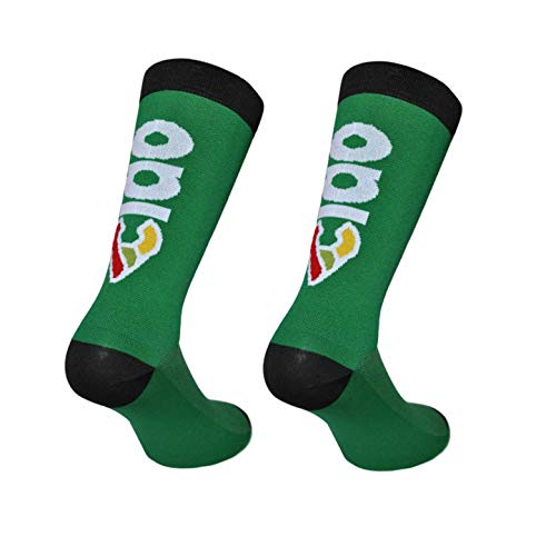 Cinelli Calcetines Ciao Unisex, Verde, M/L