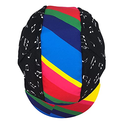 Cinelli Gorra de Ciclismo Zydeco Unisex, Multicolor, Talla única