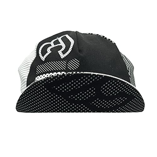 Cinelli Gorra óptica Unisex, Color Blanco/Negro, Talla única