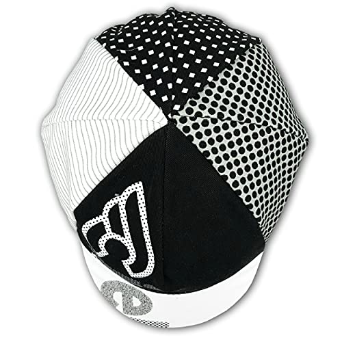 Cinelli Gorra óptica Unisex, Color Blanco/Negro, Talla única