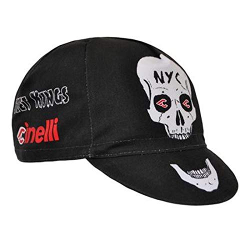 Cinelli Gorra Vintage Bicicleta Rider Gorros tapas Fixie Retro Carreras Conductores, ridercaps, estilo Street Kings Negro