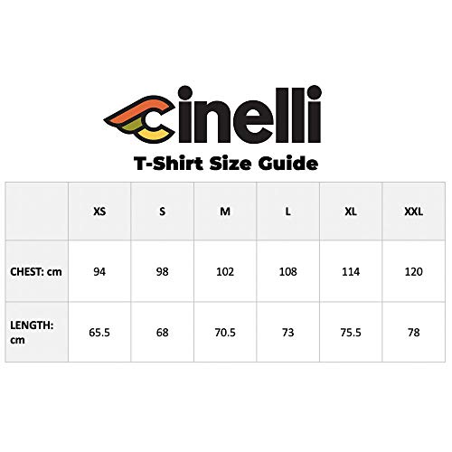 Cinelli Pixel Vigorelli Camiseta, Unisex Adulto, Gris Oscuro, L