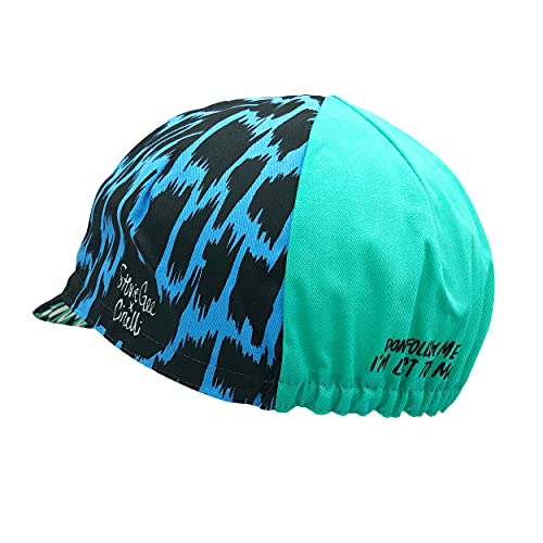 Cinelli Stevie Gee - Gorra de Ciclismo, Unisex, Gorra de Ciclismo, C00SG2, Mira hacia Fuera, Talla única