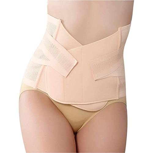 Cinturón Pelvis Pelvis Pelvis Pelvis Postnatal Cinturón, Bandas del Vientre de Maternidad, recuperación de Soporte de Barriga posparto 0618 (Color : Beige, Size : XXL)