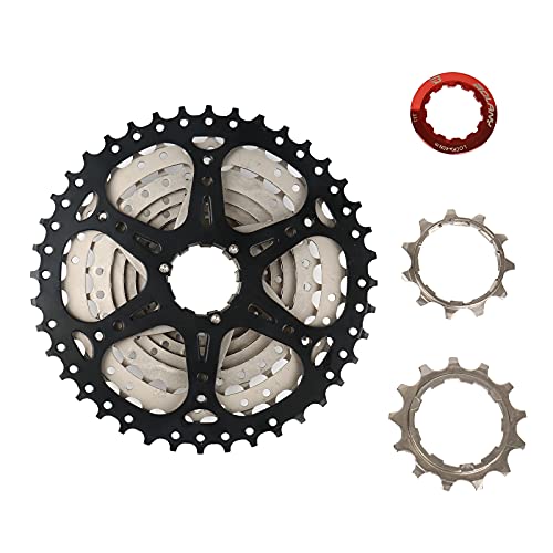 CJHZQYY Cassette de 9 velocidades 11-40T MTB Cassette, 9 velocidades para bicicletas de montaña, MTB, BMX, Sram Sunrace