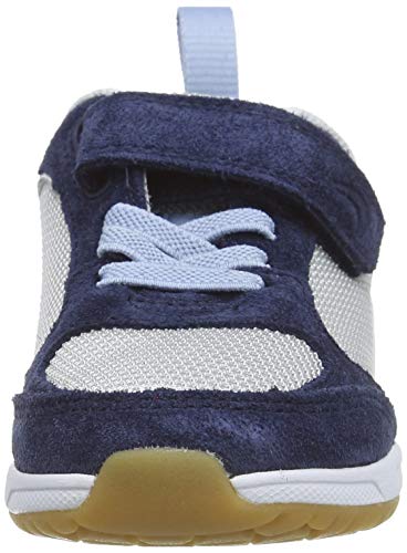 Clarks Aeon Flex T, Zapatillas Niños, Azul (Navy Combi Navy Combi), 25 EU