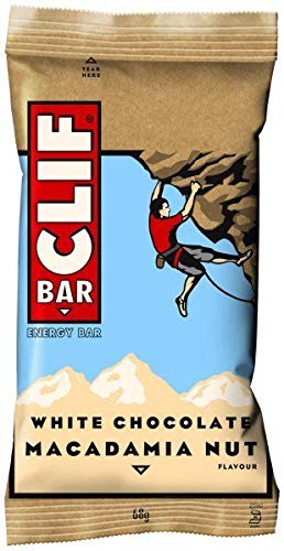 Clif Bar Energy Bar White Choc Macadamia 68 g (Pack of 12)