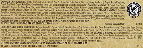 Clif Paquete variado de barras con sabor a chips de chocolate y mantequilla de maní, 2.7 onzas (68 gramos) barras de energía nutricional, 24 unidades