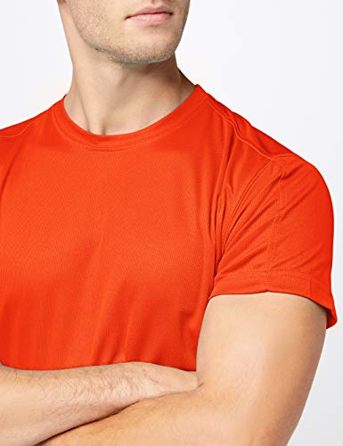 Clique Ice-T Top de Deporte, Naranja (Blood Orange), X-Large para Hombre