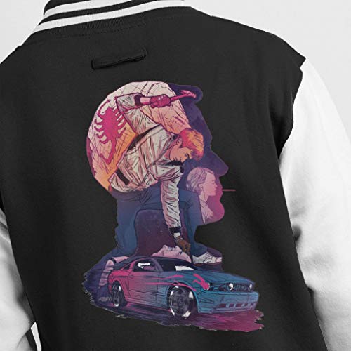 Cloud City 7 Drive Driver Silhouette Montage Kid's Varsity Jacket