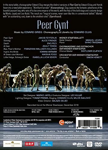 Clug, E.: Peer Gynt [Ballet] (after E. Grieg) (2018) [DVD]