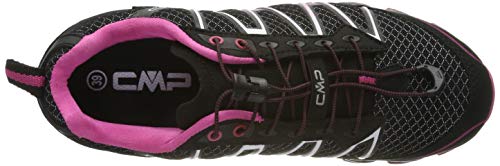 CMP Altak 2.0, Zapatillas de Running para Asfalto Unisex Adulto, Negro (Nero-Fuxia 50ud), 39 EU