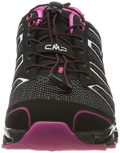 CMP Altak 2.0, Zapatillas de Running para Asfalto Unisex Adulto, Negro (Nero-Fuxia 50ud), 39 EU