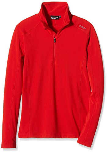 CMP - Camisa Térmica Deportiva para Mujer, color Rojo, talla 36