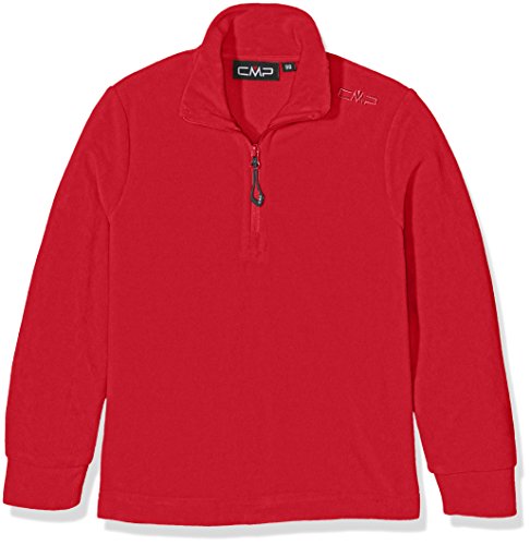 CMP Fleeceshirt - Forro para niño, color rojo, talla 92 cm