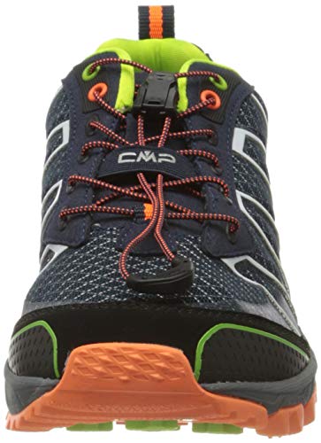 CMP – F.lli Campagnolo Altak Shoe, Zapatillas de Trail Running Hombre, Multicolor Navy Mint Orange Fluo 97bd, 44 EU