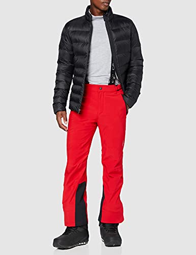 CMP - Pantalón de esquí para hombre, otoño/invierno, hombre, color rojo (ferrari), tamaño 52