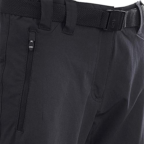 CMP - Pantalón por debajo de la rodilla para mujer gris antracita Talla:D40