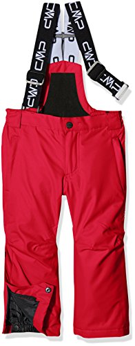 CMP Pantalones de esquí, otoño/invierno, unisex, color rojo (ferrari), tamaño 2 años (92 cm)