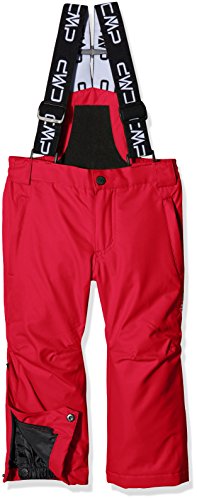 CMP Pantalones de esquí, otoño/invierno, unisex, color rojo (ferrari), tamaño 2 años (92 cm)