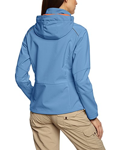 CMP Softshell Chaqueta, Mujer, Azul (Storm), XS