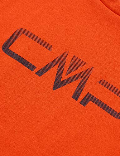 CMP Stretch T-Shirt Monochrome Mit Logo 30d6634p Camiseta Niños 