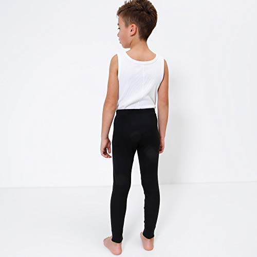 CMP Wäsche Thermounterwäsche - Pantalón interior térmico para niño, color negro, talla 140 cm