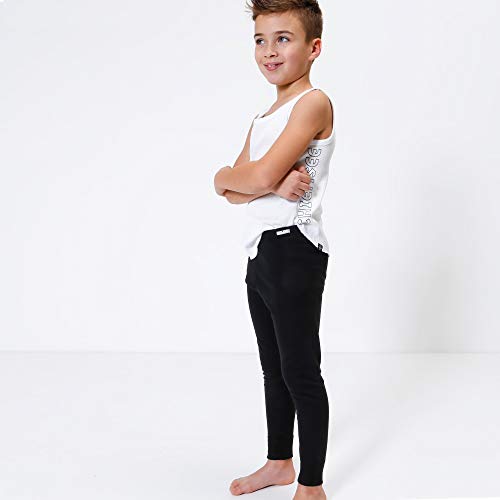 CMP Wäsche Thermounterwäsche - Pantalón interior térmico para niño, color negro, talla 140 cm