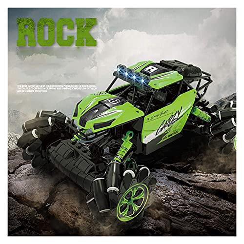 Coche de control remoto 1:14, regalo de juguete de coche RC Crawler para niños de 6 a 12 años, camión todoterreno 4WD para niños y niñas, alta velocidad R (coche RC)
