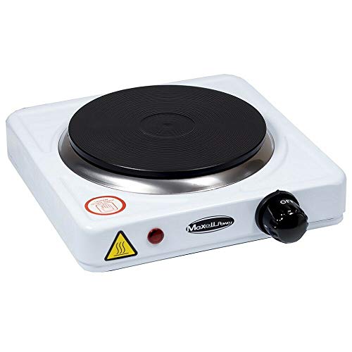 COCINA ELECTRICA HORNILLO 1000W 1 FUEGO PLACA ELECTRICO CAMPING GARANTIA