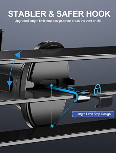 Cocoda Cargador Inalambrico Coche, Soporte Móvil Coche Carga Inalambrica de Rápida Qi 15W, Sujeta Movil Coche Rotación de 360°, Compatible con iPhone 13 13Pro MAX Mini/12/11/XS, Samsung, Xiaomi, etc