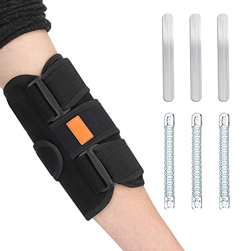 Codera Ajustable Para El Codo, Para Hombres Y Mujeres, Soporte Para Codo Cubital Para Tendinitis, Medi Cal, Codo, Estabilizador Inmovilizador, Color Negro