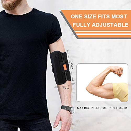 Codera Ajustable Para El Codo, Para Hombres Y Mujeres, Soporte Para Codo Cubital Para Tendinitis, Medi Cal, Codo, Estabilizador Inmovilizador, Color Negro