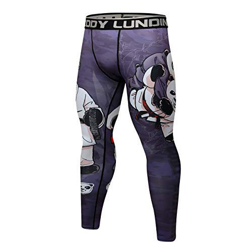 Cody Lundin - Mallas de compresión para Hombre, Hombre, Color Estilo D, tamaño 34-37