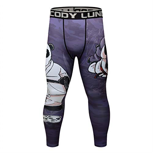 Cody Lundin - Mallas de compresión para Hombre, Hombre, Color Estilo D, tamaño 34-37