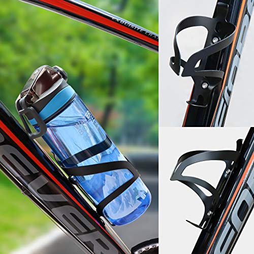 COFIT Portabidón para Bicicleta, Ajustable Soporte Botella Bicicleta Aluminio Ligero Estable para MTB, BMX y Bicicleta de Carretera, Ciclismo al Aire Libre, 2 Unidades