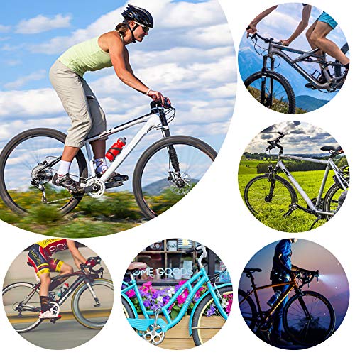COFIT Portabidón para Bicicleta, Ajustable Soporte Botella Bicicleta Aluminio Ligero Estable para MTB, BMX y Bicicleta de Carretera, Ciclismo al Aire Libre, 2 Unidades