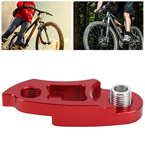 COHU Extensor de Gancho de Cola de Engranaje de Cuadro, Gancho de Cola de Bicicleta Larga Vida útil para Bicicleta de ciclocross para Bicicleta de Carreras de Carretera para Bicicleta de montaña(Red)