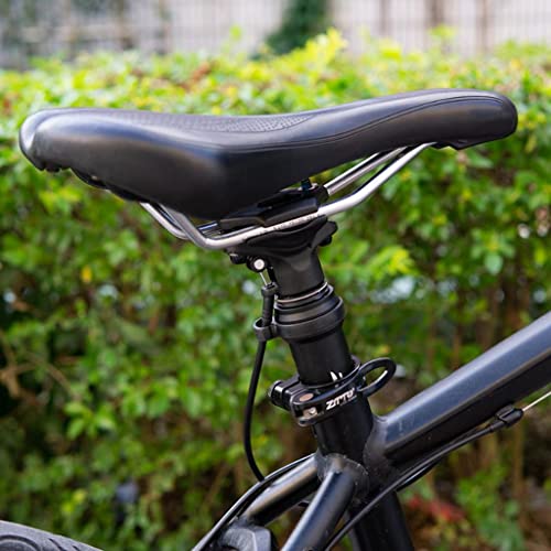 Colcolo Tija de Sillín Telescópica Ligera Premium para Bicicleta Postes de Sillín de Sillín Remoto de 100 Mm - Stealth 30,9