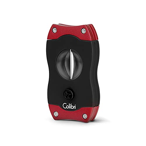 Colibri V-Cut Cigar Cutter - Red