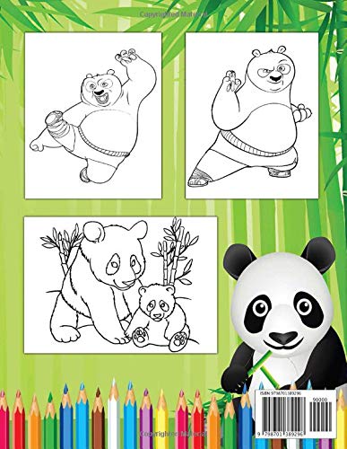 Color Explorer! - Kungfu Panda and Wild Panda Coloring Book: An amazing book for Kids to learn about Life of Giant Panda and to celebrate World Wildlife Day